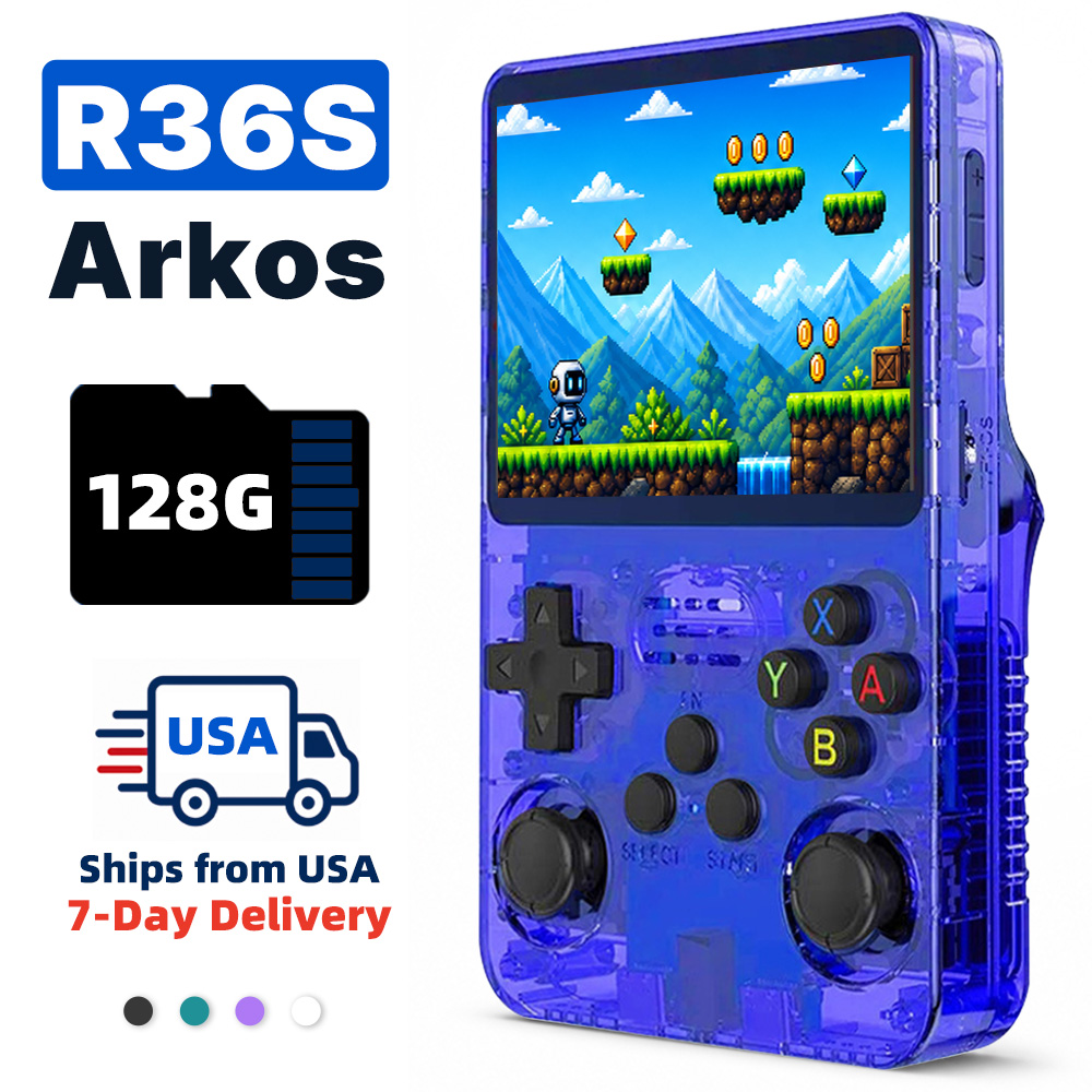 Retro Handheld Game Console R36S - Console di Gioco Portatile Retrò 2026