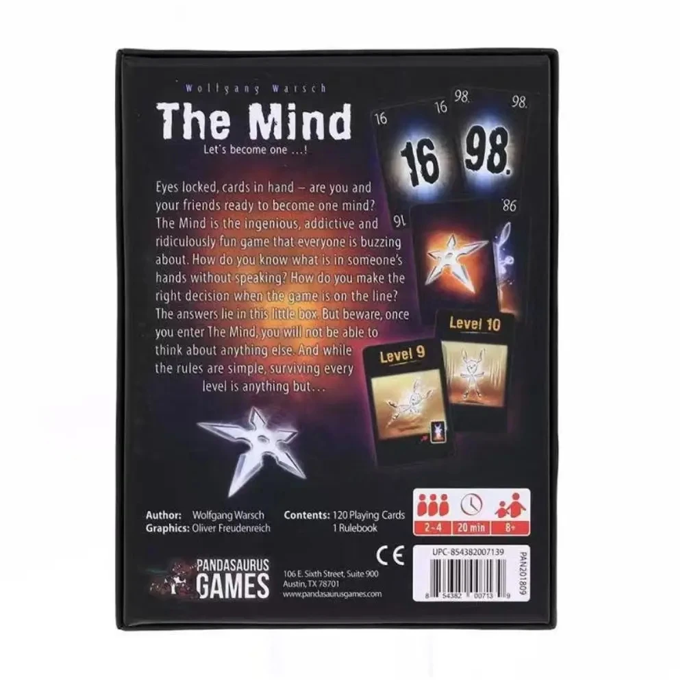 NUOVO Gioco di Carte The Mind, - Board Games recensione e prezzo