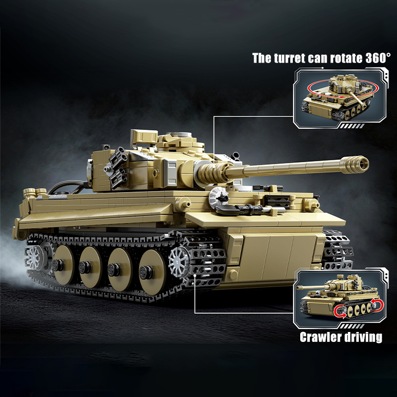 Set di Costruzioni Militari 10 - Lego Compatible Military Tank recensione e prezzo