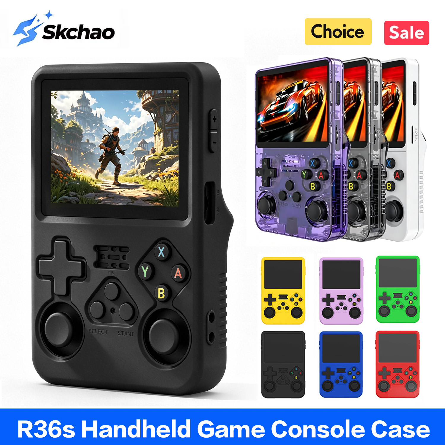 Custodia Protettiva in Silicon - Retro Handheld Game Console R36S recensione e prezzo