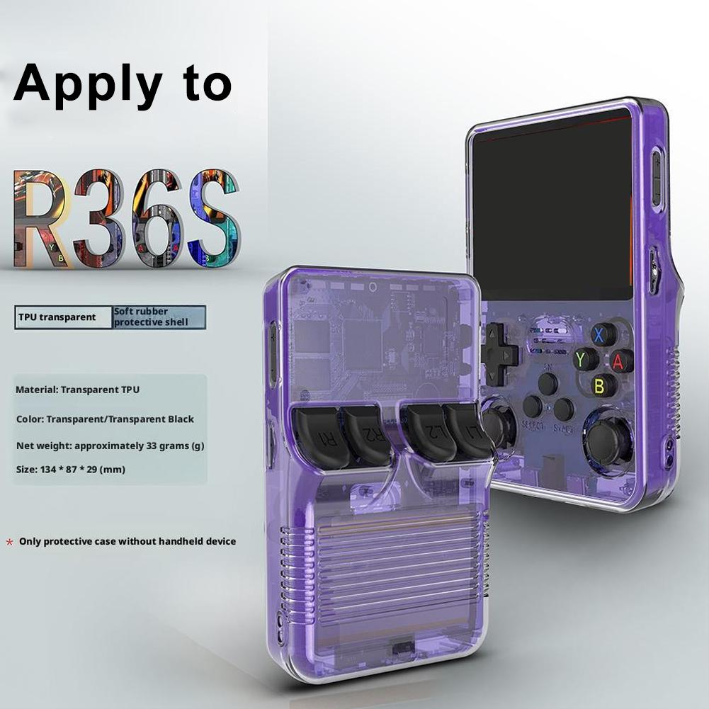 Custodia Protettiva Trasparent - Retro Handheld Game Console R36S recensione e prezzo