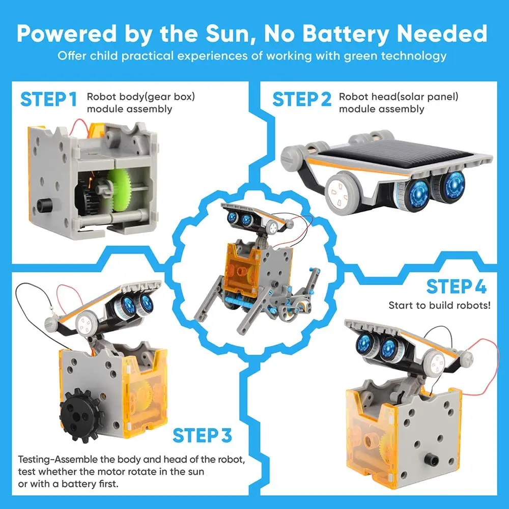 STEM 13 in 1 Educazione Robot  - Stem Solar Robot Kit For Kids recensione e prezzo