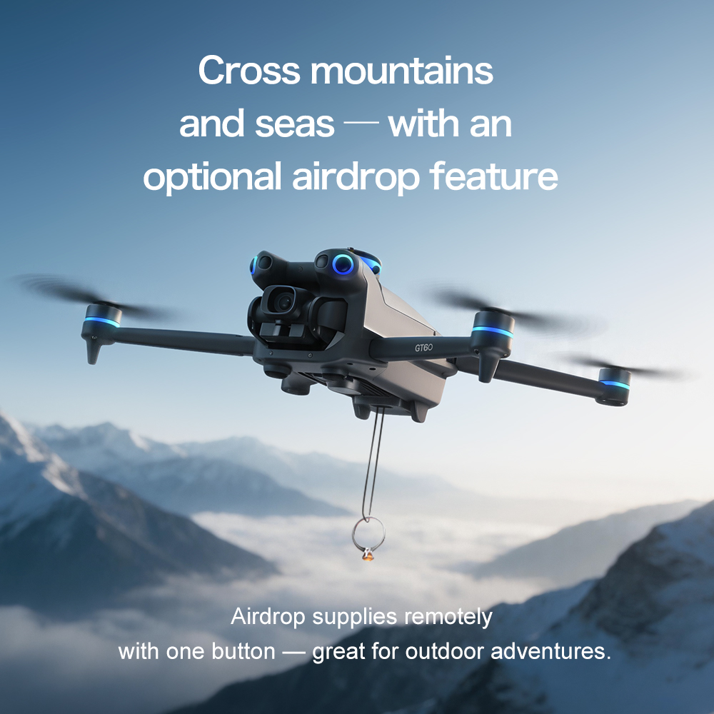 Drone Originale GT60 GPS Piegh - Fpv Brushless Rc Drone 4K recensione e prezzo