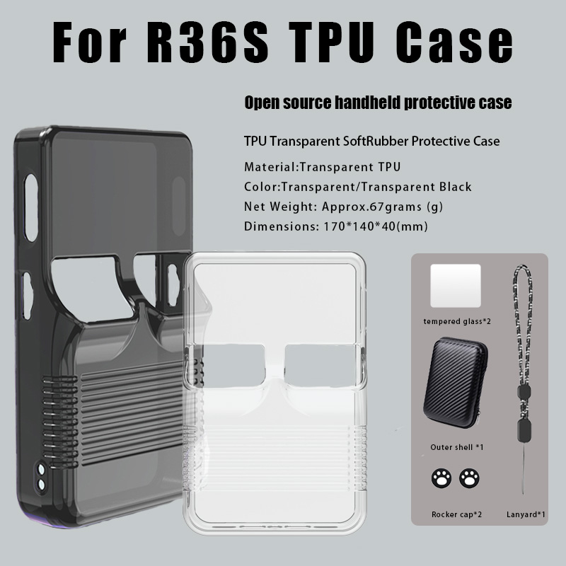 Nuova custodia protettiva port - Retro Handheld Game Console R36S recensione e prezzo